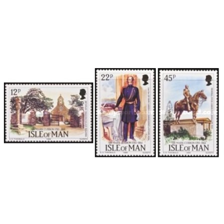 Isle of Man 1985 - Sir Michael Cubbon, serie neuzata Isle of Man 1985 - Sir Michael Cubbon, serie neuzata