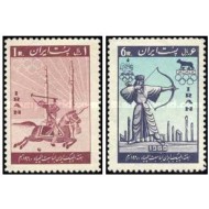 Iran 1960 - Sport, Jocurile Olimpice Roma, serie neuzata