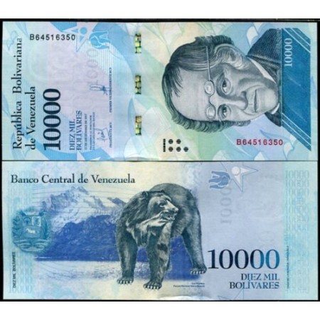 Venezuela 2017/2018 - 10000 bolivares UNC
