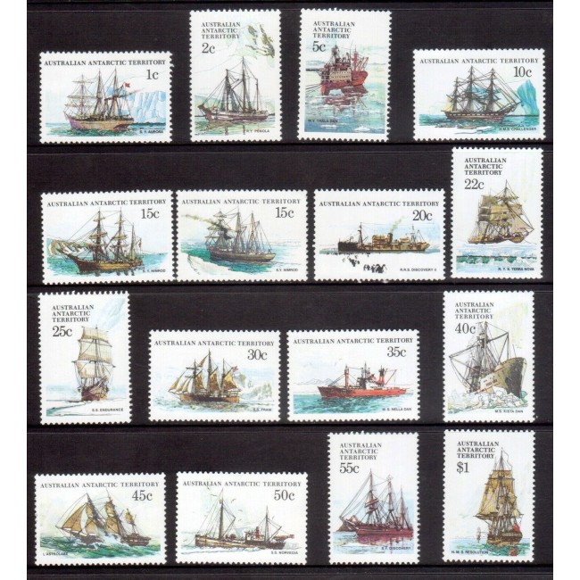 Australian Antarctic 1979 - Vapoare, serie neuzata