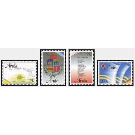 Aruba 1986 - Constitutia, serie neuzata Aruba 1986 - Constitutia, serie neuzata