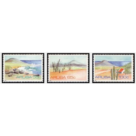 Aruba 1991 - Vederi, serie neuzata Aruba 1991 - Vederi, serie neuzata