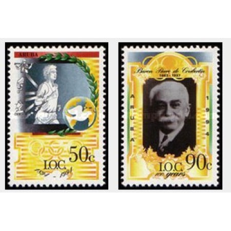 Aruba 1994 - Comitetul Olimpic, serie neuzata Aruba 1994 - Comitetul Olimpic, serie neuzata