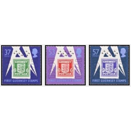 Guernsey 1991 - Timbru pe timbru, serie neuzata Guernsey 1991 - Timbru pe timbru, serie neuzata