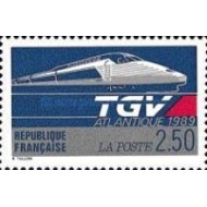 Franta 1989 - TGV, tren rapid, neuzata