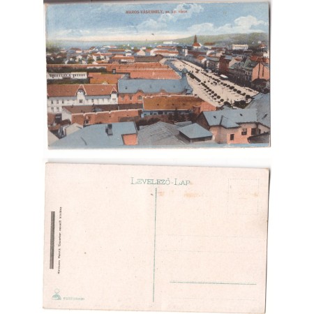 Targu Mures 1915(aprox.) - Vedere de sus, ilustrata necirculata