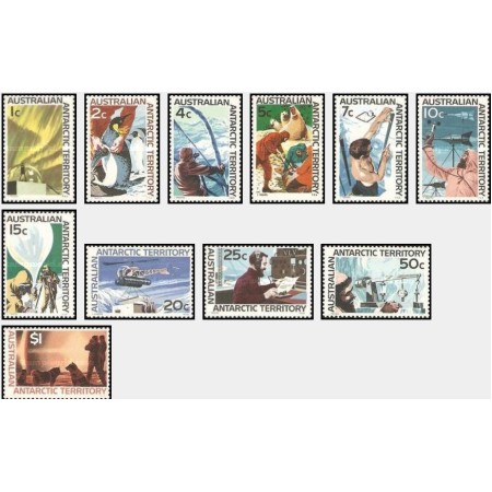 Australian Antarctic 1966 - Cercetare, serie neuzata Australian Antarctic 1966 - Cercetare, serie neuzata