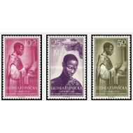 Guinea Spaniola 1955 - Apostolic Prefecture Fernando Poo, serie neuzata