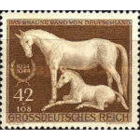 Deutsches Reich 1944 - Braune Band, cai, neuzata Deutsches Reich 1944 - Braune Band, cai, neuzata