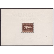 Deutsches Reich 1936 - Braune Band, calarie, colita neuzata