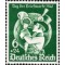 Deutsches Reich 1941 - Ziua marcii postale, neuzata