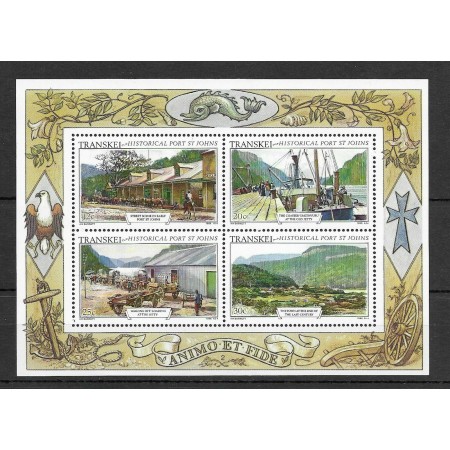 Transkei 1986 - Portul St Johns, bloc neuzat Transkei 1986 - Portul St Johns, bloc neuzat