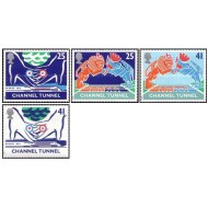 Marea Britanie 1994 - Channel Tunnel, tren, serie neuzata