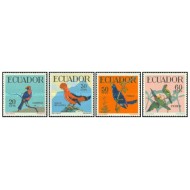 Ecuador 1958 - Pasari, fauna, serie neuzata