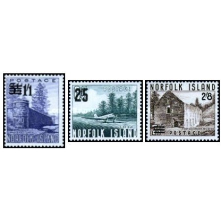 Norfolk Island 1960 - Motive locale, serie neuzata Norfolk Island 1960 - Motive locale, serie neuzata