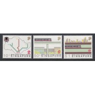 Singapore 1988 - Trenuri rapide, serie neuzata