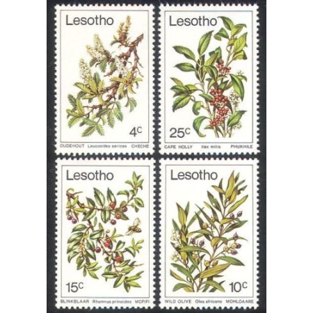 Lesotho 1979 - Plante, flora, serie neuzata Lesotho 1979 - Plante, flora, serie neuzata