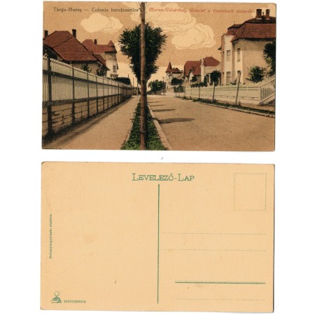 Targu Mures 1915(aprox.) - Colonia functionarilor, ilustrata nec