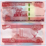 Etiopia 2020 - 50 birr UNC