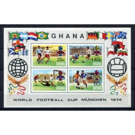 Ghana 1974 - Campionatul Mondial de fotbal, bloc neuzat