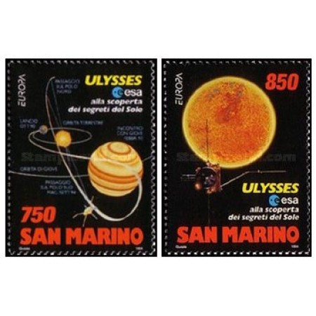 San Marino 1994 - Europa, mari descoperiri, serie neuzata San Marino 1994 - Europa, mari descoperiri, serie neuzata