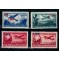 1952 - Posta aeriana, valori mari, supr., serie neuz. cu LP319a