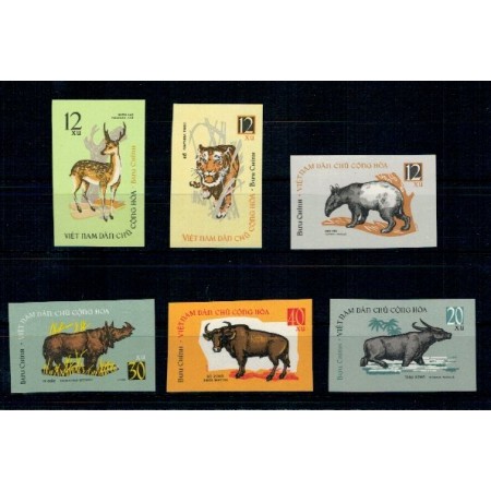 Vietnam Nord 1964 - Fauna, animale salbatice, serie ndt neuzata Vietnam Nord 1964 - Fauna, animale salbatice, serie ndt neuzata