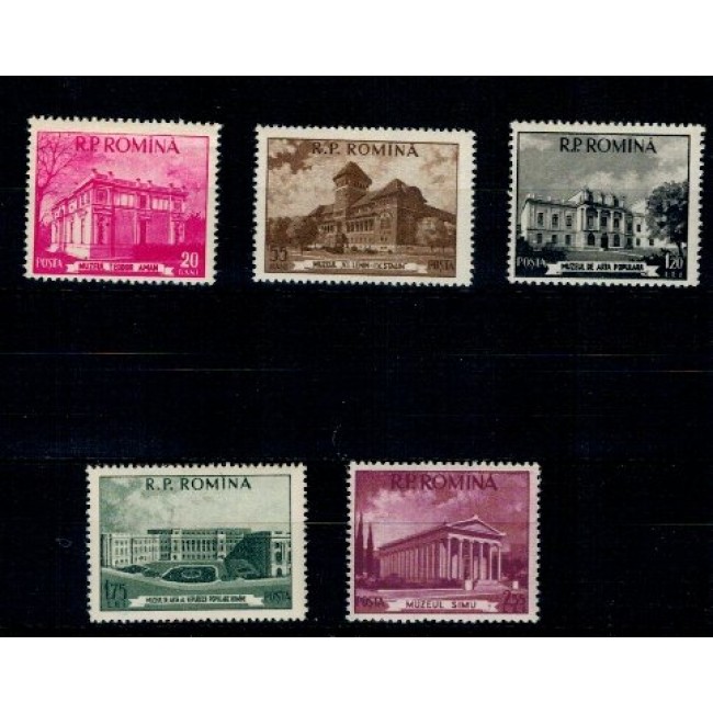 1955 - Muzee, serie neuzata