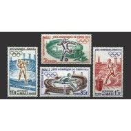 Mali 1964 - Jocurile Olimpice Tokyo, serie neuzata