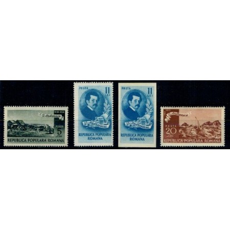 1950 - Centenarul nasterii lui Andreescu, serie neuzata