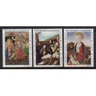 Benin (Dahomey) 1966 - Craciun, picturi, serie neuzata