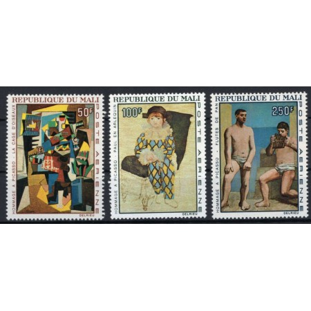 Mali 1967 - picturi-Picasso, serie neuzata Mali 1967 - picturi-Picasso, serie neuzata