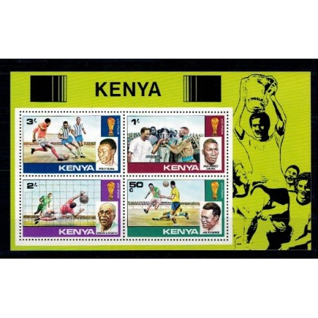 Kenya 1978 Football World Cup, bloc neuzat Kenya 1978 Football World Cup, bloc neuzat