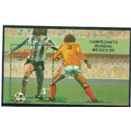 Cuba 1986 - CM fotbal Mexic, colita neuzata