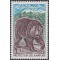 Andorra (Fr) 1971 - Protectia naturii, urs, neuzat