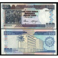 Burundi 1997 - 500 francs UNC