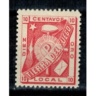 Tierra del Fuego 1891 - 10c posta locala Julius Popper