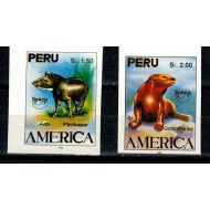 Peru 1993 - Fauna, expo UPAEP, serie ndt neuzata