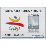Grenada Grenadines 1992 Sport, JO Barcelona, navigatie, colita n