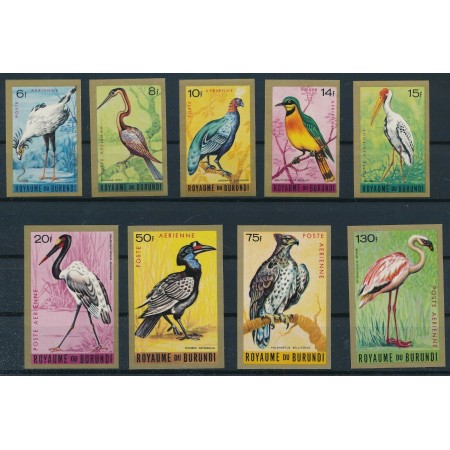 Burundi 1965 - Pasari, Posta Aeriana, serie ndt neuzata Burundi 1965 - Pasari, Posta Aeriana, serie ndt neuzata