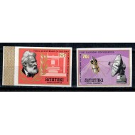 Aitutaki 1977 - Centenarul telefonului, serie ndt neuzata