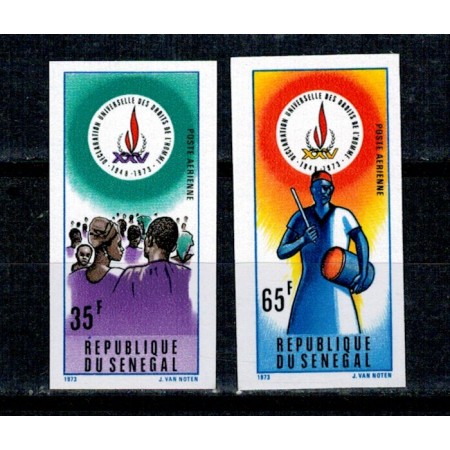 Senegal 1973 - Drepturile Omului, serie nedantelata neuzata Senegal 1973 - Drepturile Omului, serie nedantelata neuzata