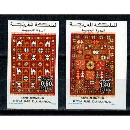 Maroc 1983 - Carpete, serie nedantelata neuzata Maroc 1983 - Carpete, serie nedantelata neuzata