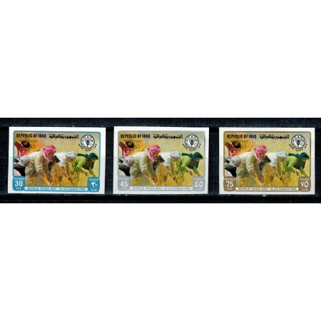 Irak 1981 World Food Day serie nedantelata neuzata Irak 1981 World Food Day serie nedantelata neuzata