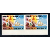 Peru 1993 - Columb, expo UPAEP, pereche ndt neuzata