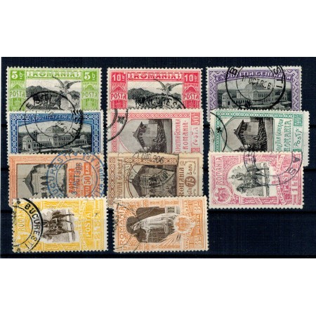 1906 - Expozitia Generala, serie stampilata 1906 - Expozitia Generala, serie stampilata