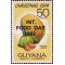 Guyana 1982 - Craciun, supratipar, neuzat