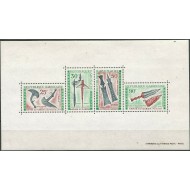 Gabon 1970 - Arme vechi, bloc neuzat