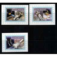 Guinea Bissau 2007 - Cosmonautica, set nedant. DELUXE incomplet