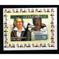 Guinea Bissau 2007 - Audubon, pasari, Mi3471 ndt DELUXE neuzat